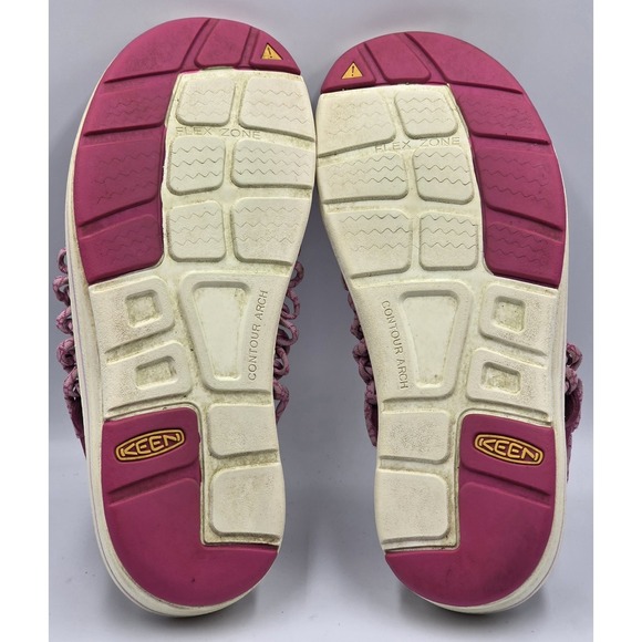 Keen Women's 9 Uneek Paracord Bungee Cord Rope Hiking Sandals Water Shoes Purple - Picture 12 of 12